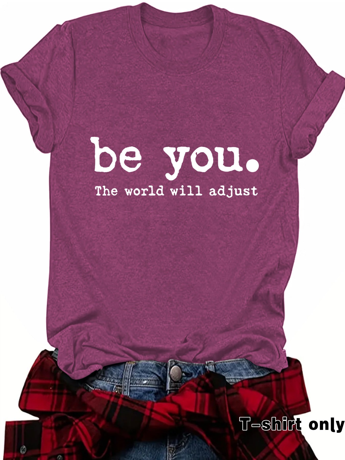 Be You Printed Short Sleeve
